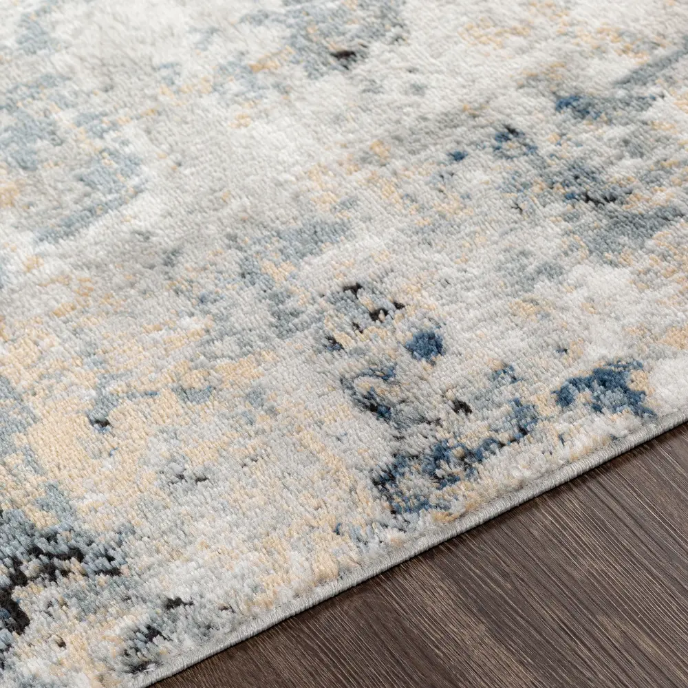 Lena Abstract Modern Marble Medium Grey Rug - Image 5