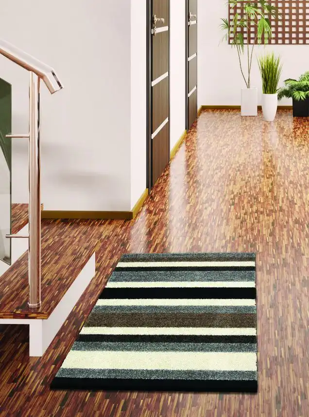 Linea Washable Natural Rug - Image 3