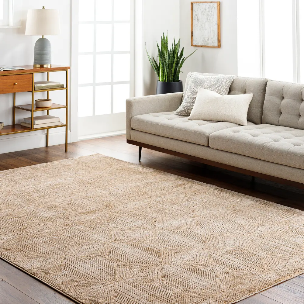 Livabliss Izalisse Modern Graphic Beige Rug - Image 2
