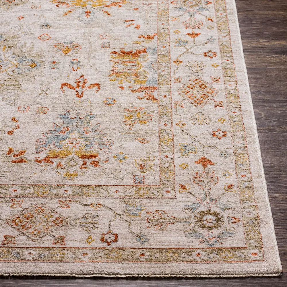 Livabliss Savarde Vintage Traditional Oriental Boho Light Beige Rug - Image 8