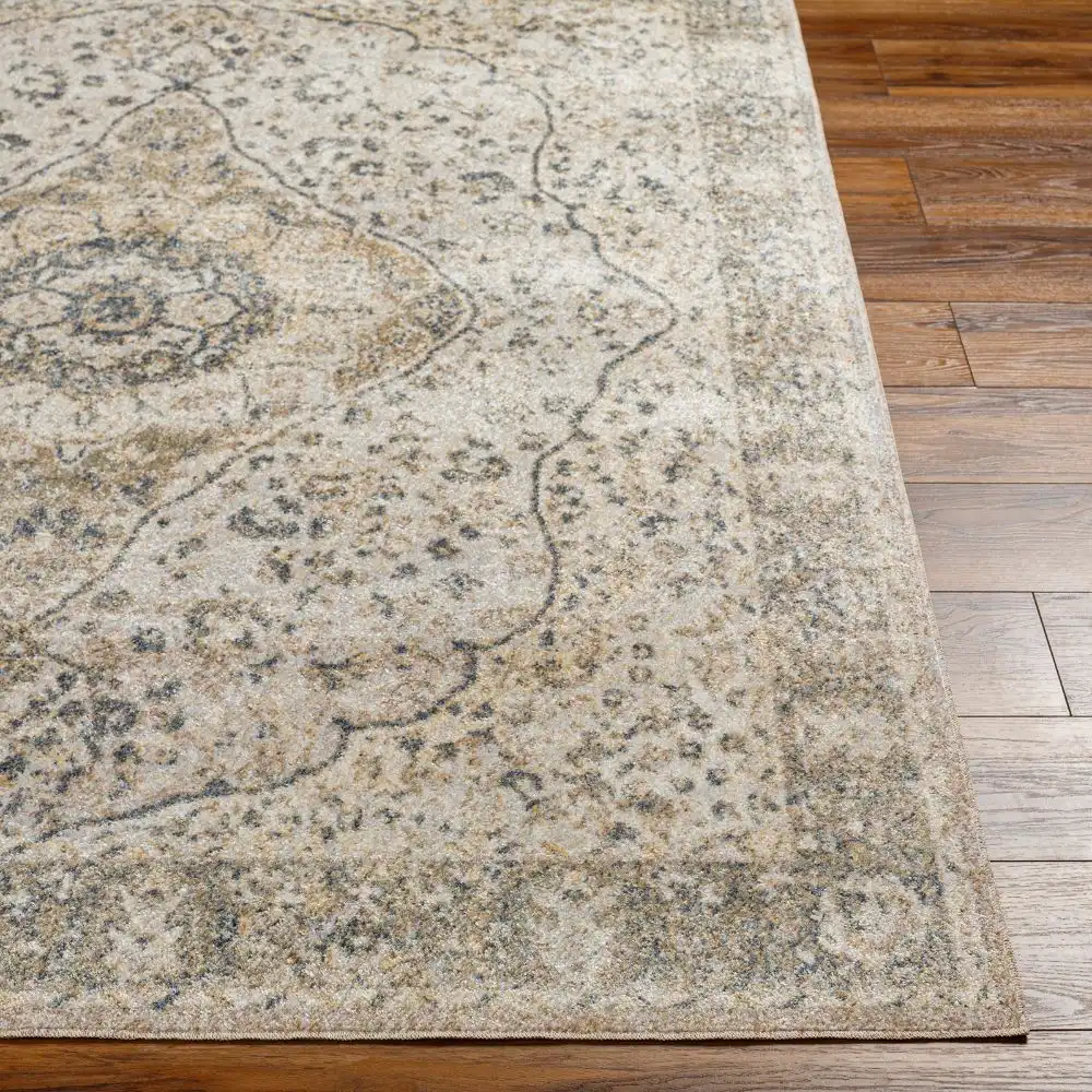 Celine Machine Washable Oriental Boho Camel Rug - Image 3