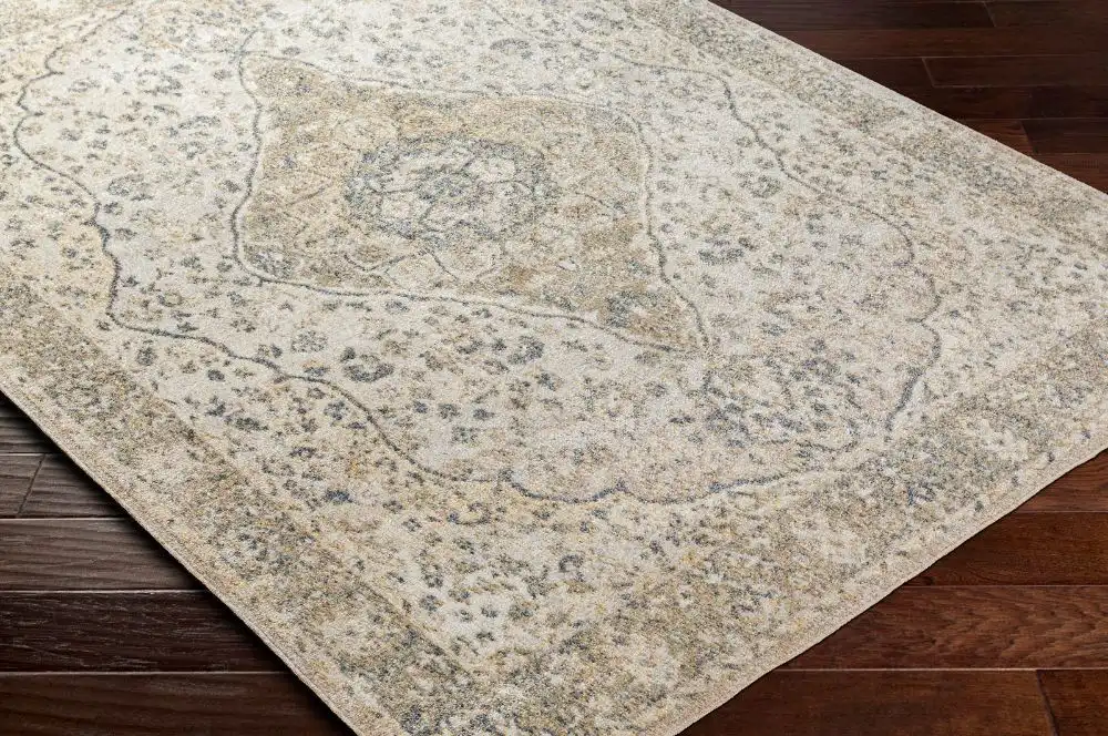 Celine Machine Washable Oriental Boho Camel Rug - Image 5