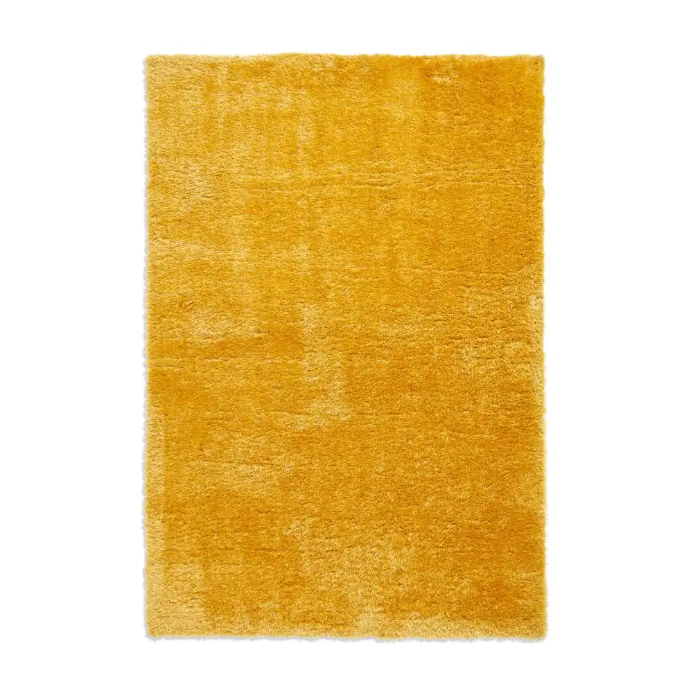 Lux Shaggy Yellow Rug - Image 3