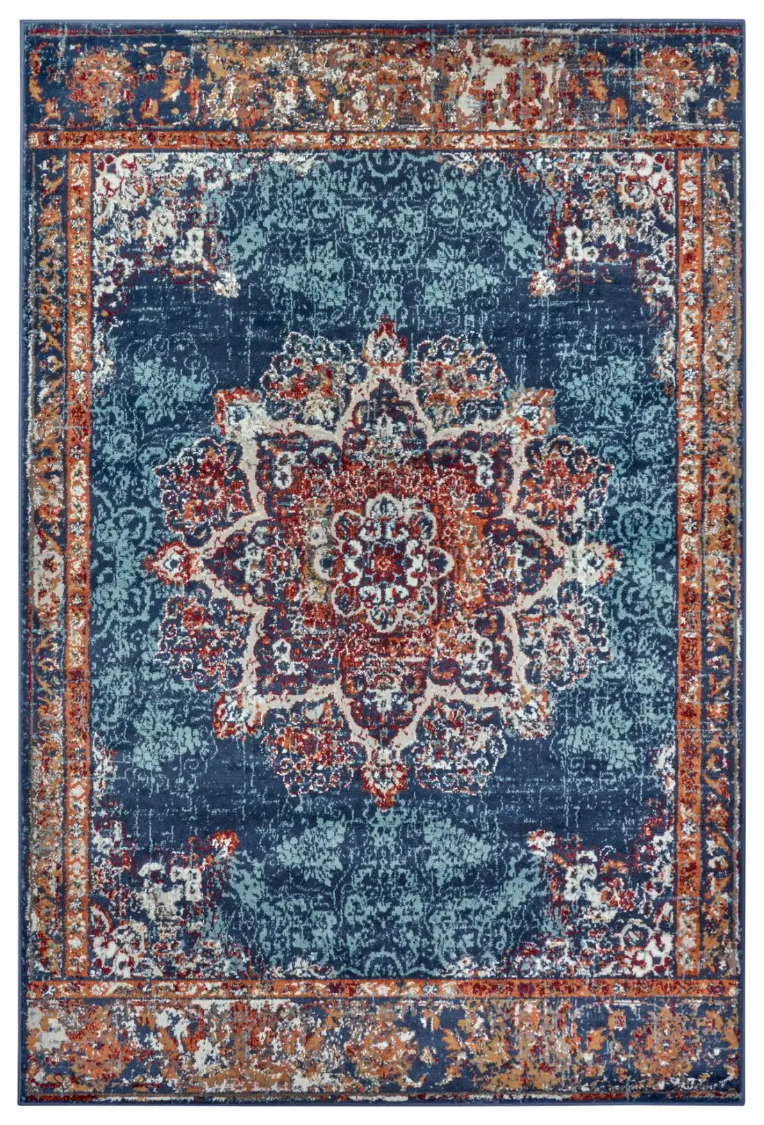 Luxor 105637 Blue Rug - Image 4