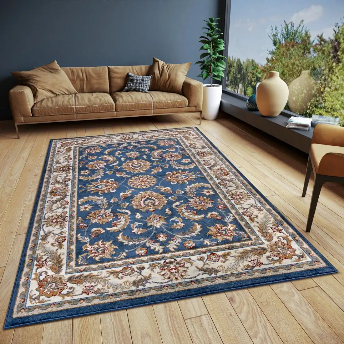 Luxor 105640 Blue Rug