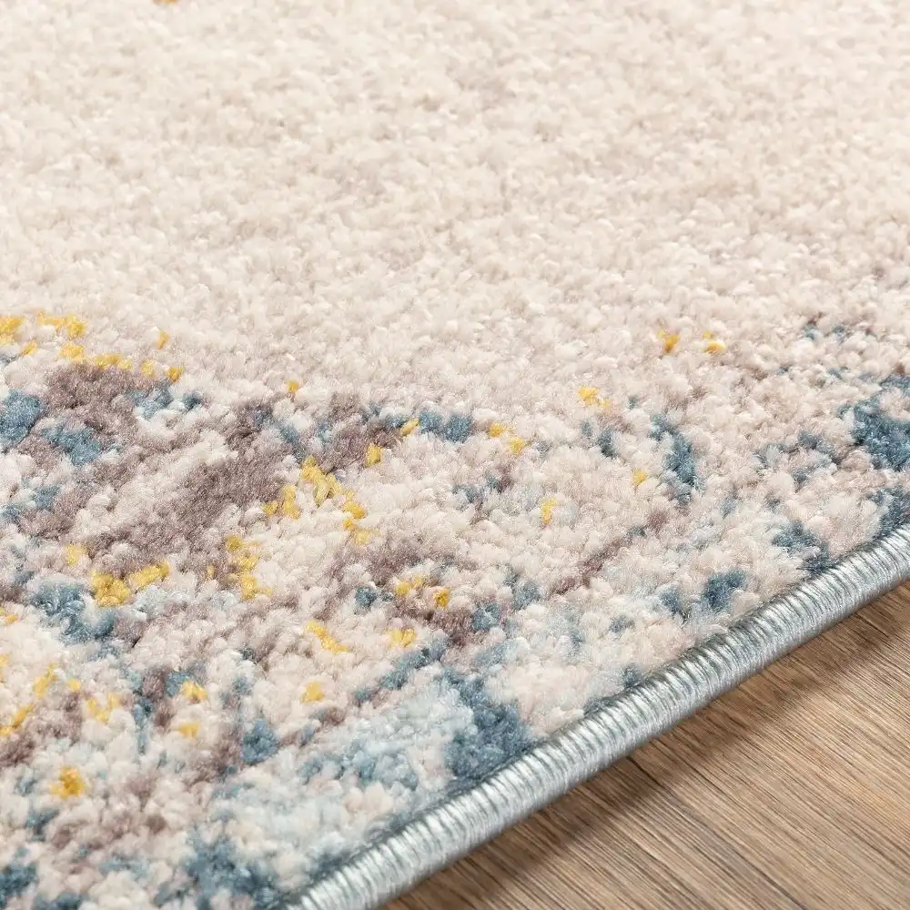 Agra Vintage Oriental Boho Sky Blue Rug - Image 2