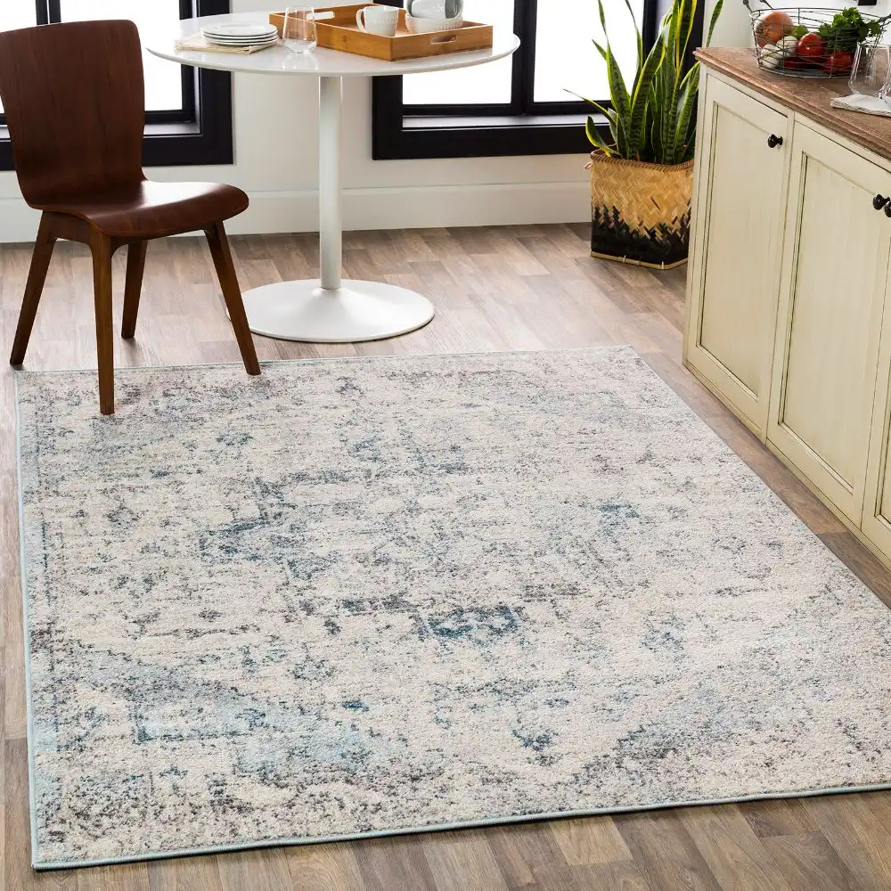 Lya Vintage Oriental Boho Ivory Rug