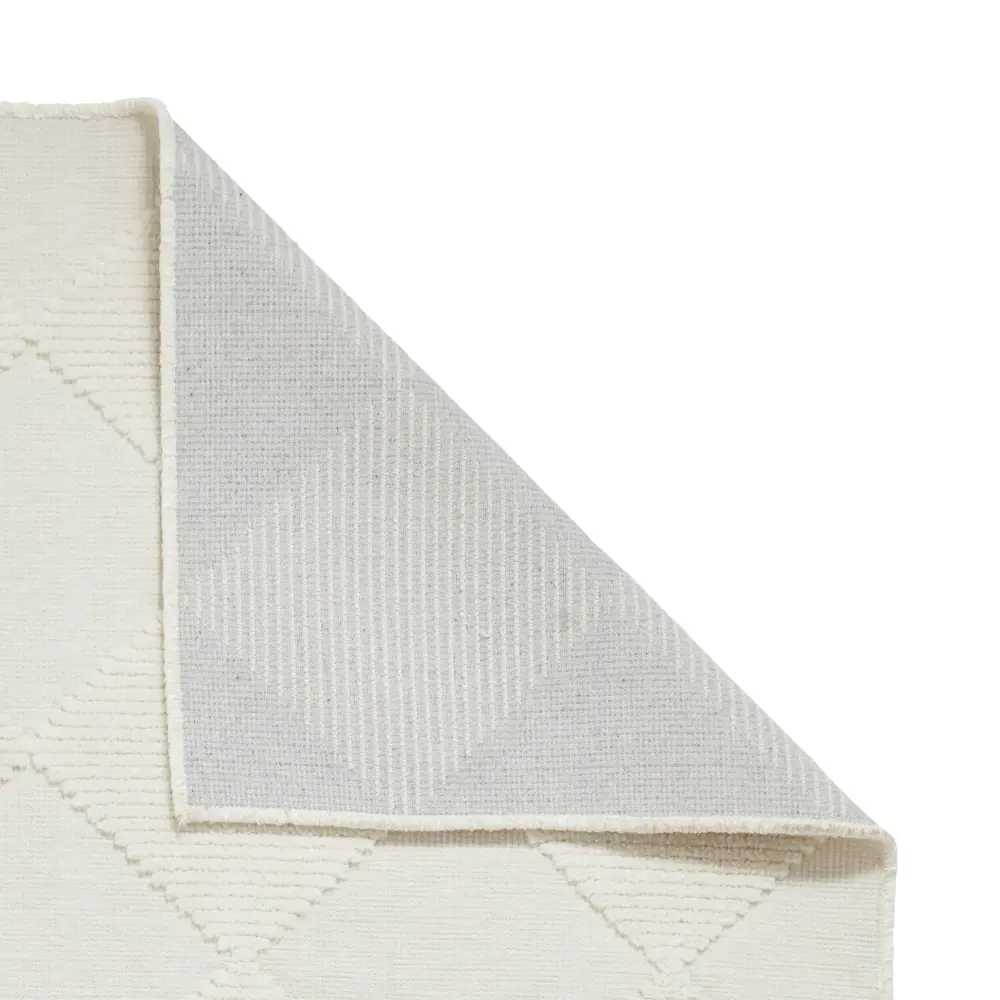 Lyna J0529 Cream Washable Rug - Image 3