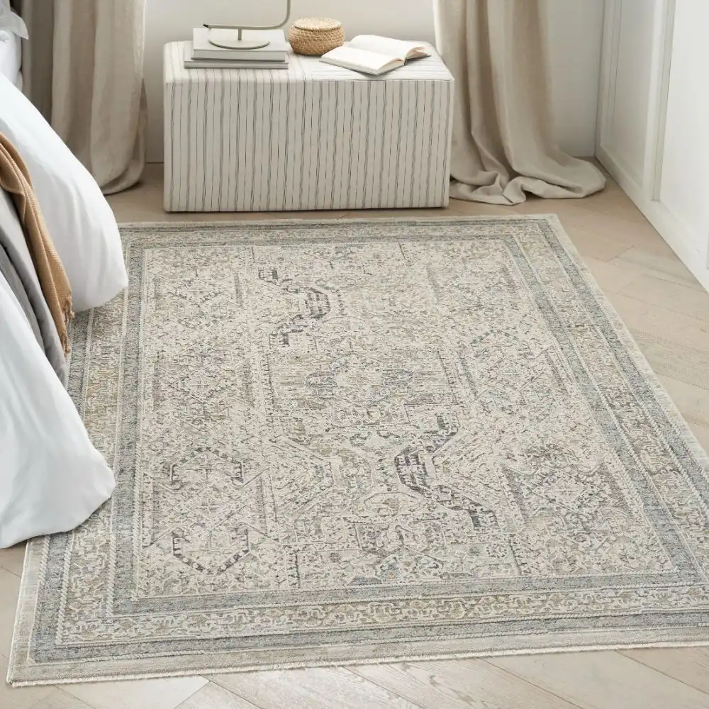 Lynx LNX01 Ivory Grey Blue Rug