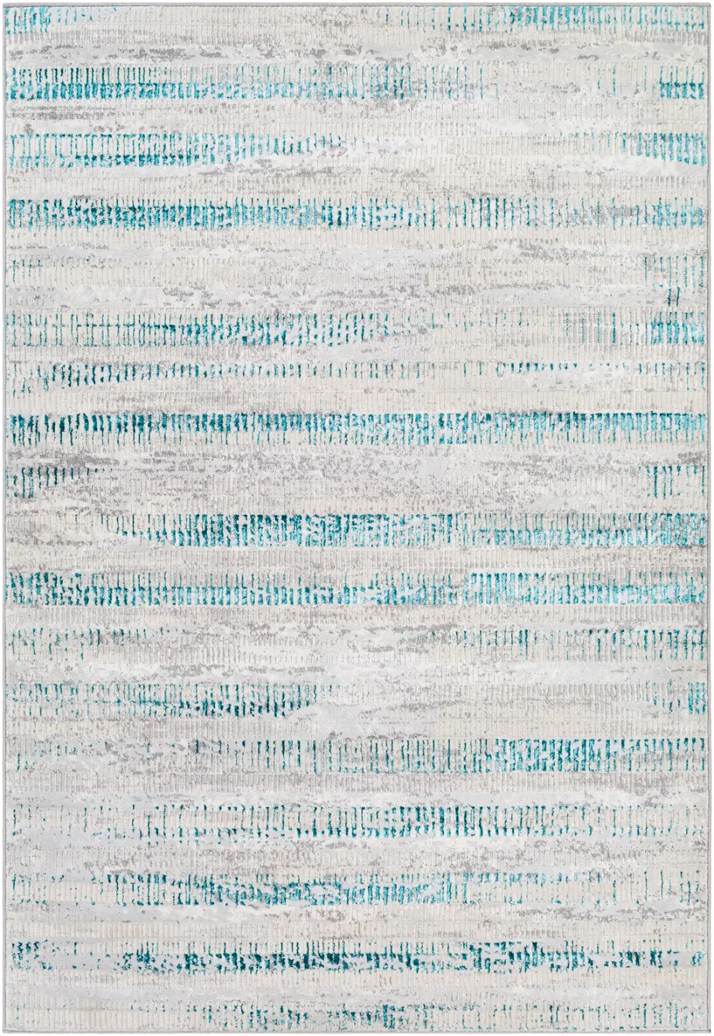 Maeva Scandi Modern Teal Rug - Image 5