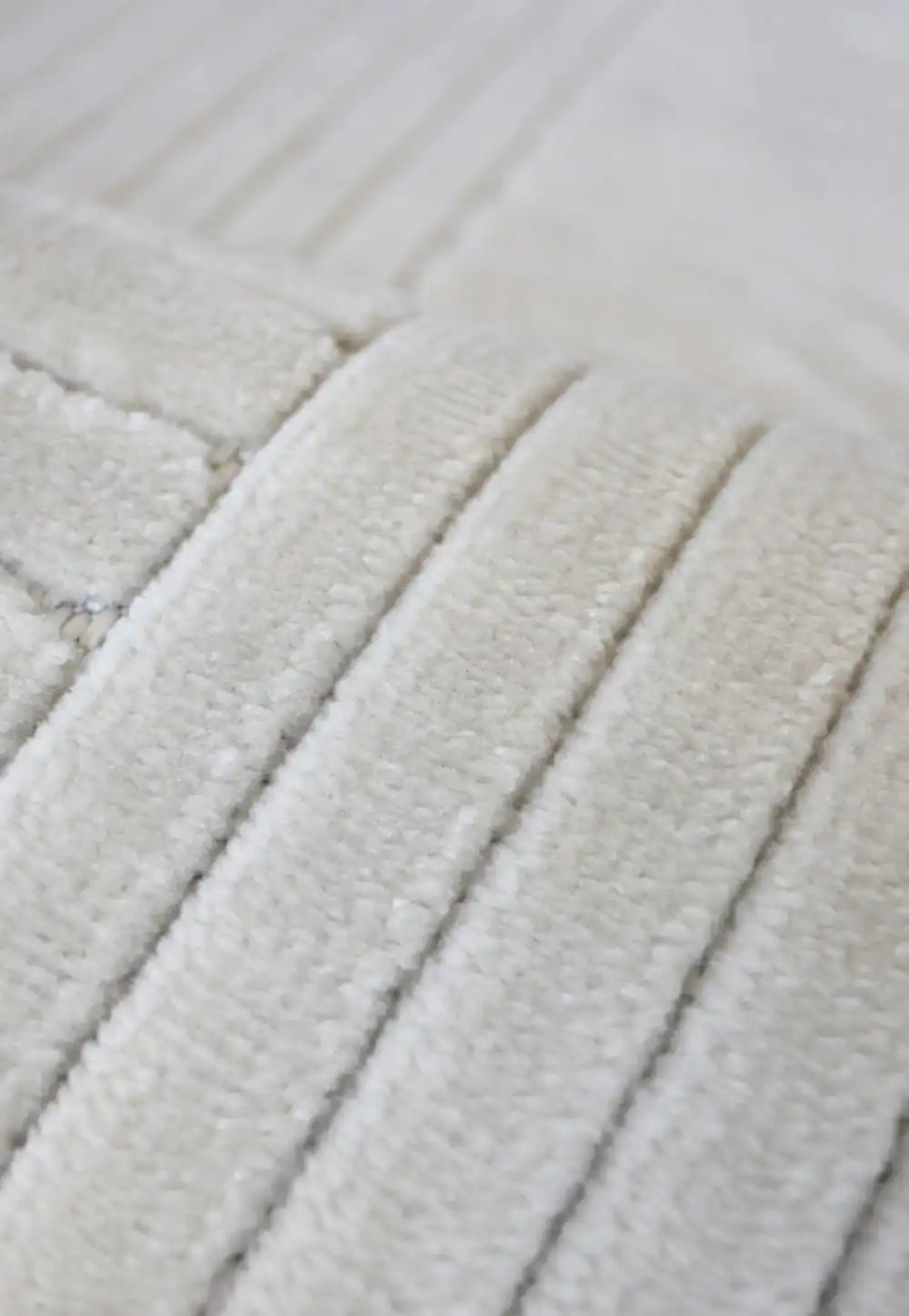 Malmo Indoor Outdoor KNOT WHITE Rug - Image 3