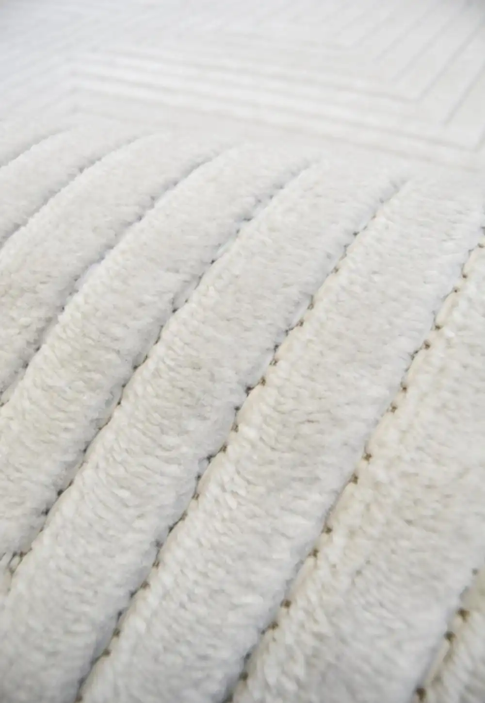 Malmo Indoor Outdoor MAZE WHITE Rug - Image 3