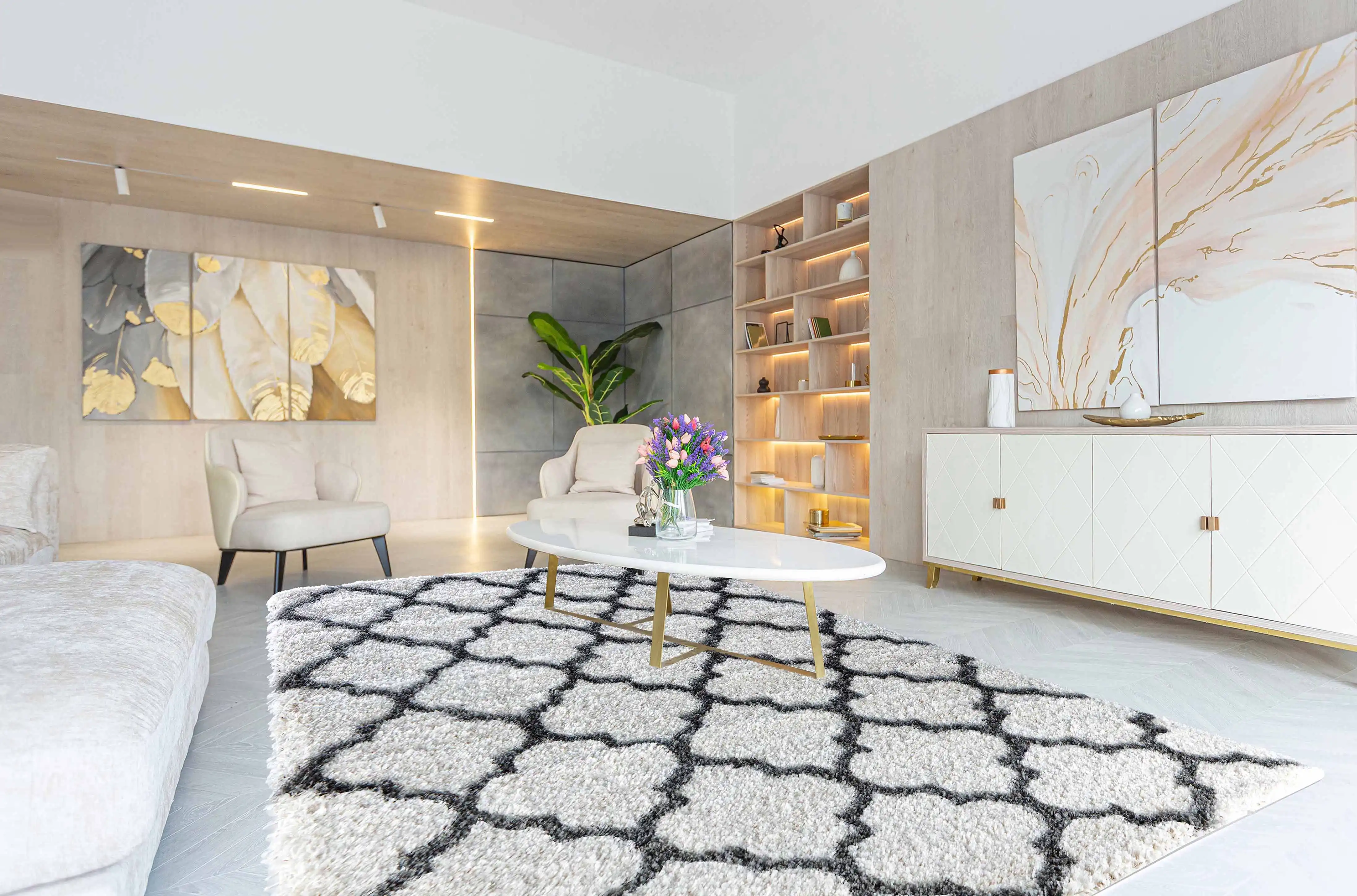 Marrakesh Serdim 520 Dark Cream Rug - Image 5