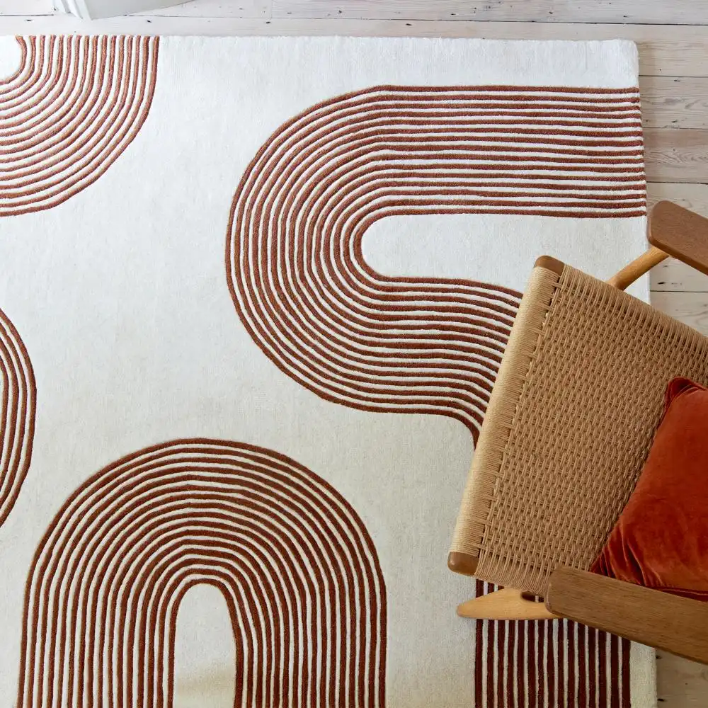 Matrix Asiatic 85 Arches Amber Rug