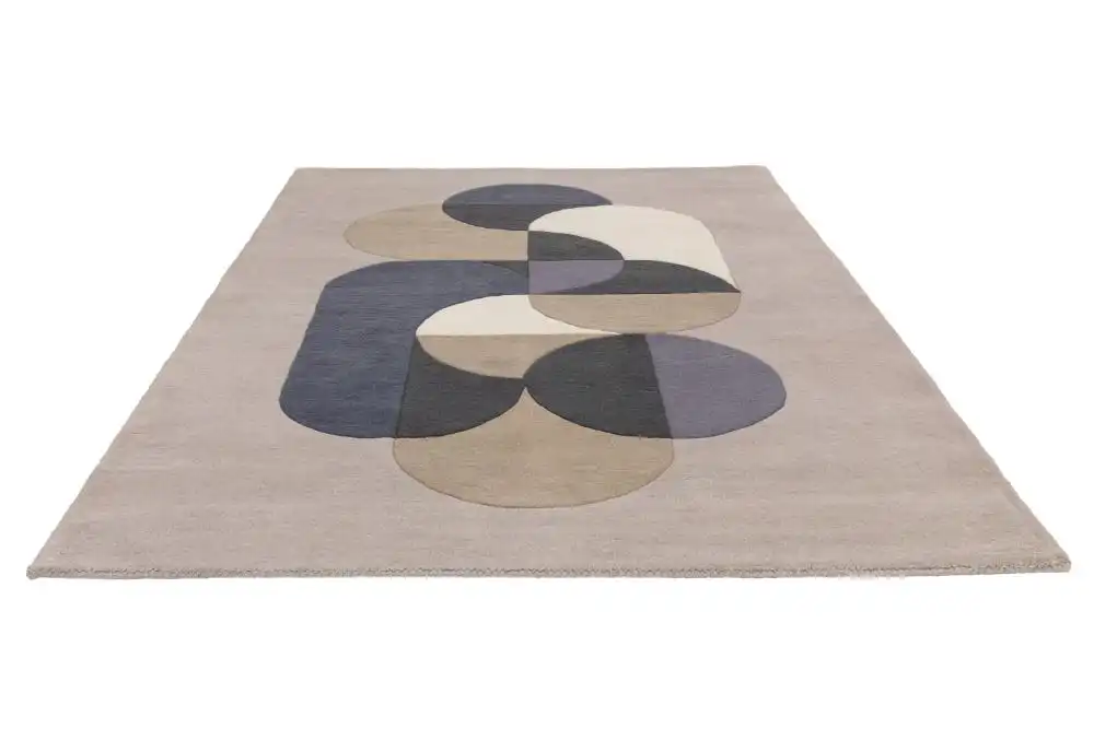 Matrix Asiatic 92 Statement Light Grey Rug - Image 2