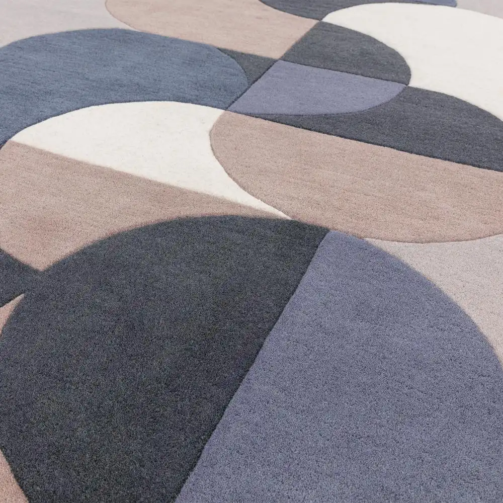 Matrix Asiatic 92 Statement Light Grey Rug - Image 7