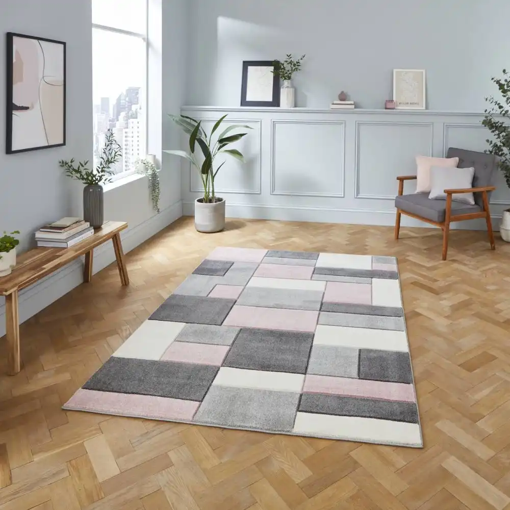Matrix Think MT61 Grey Rose Rug