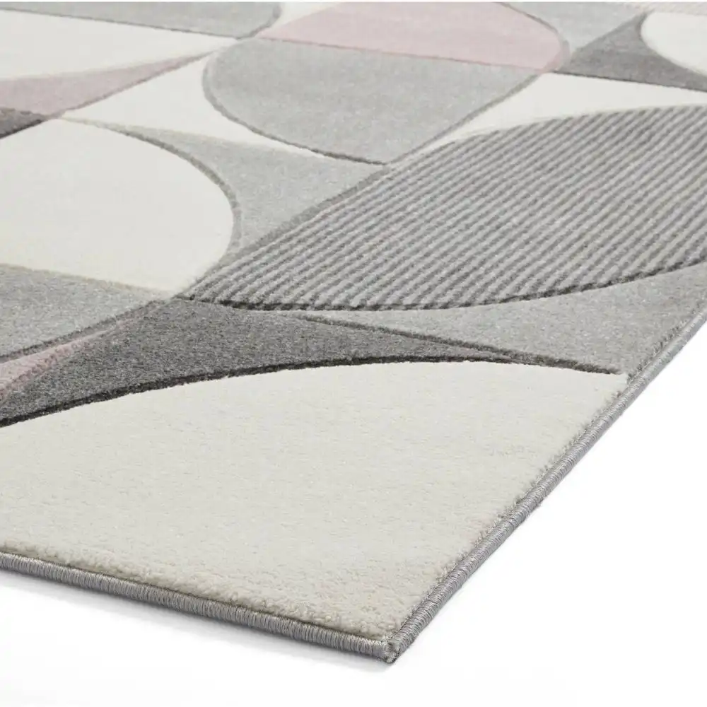 Matrix Think MT63 Grey Rose Rug - Image 4