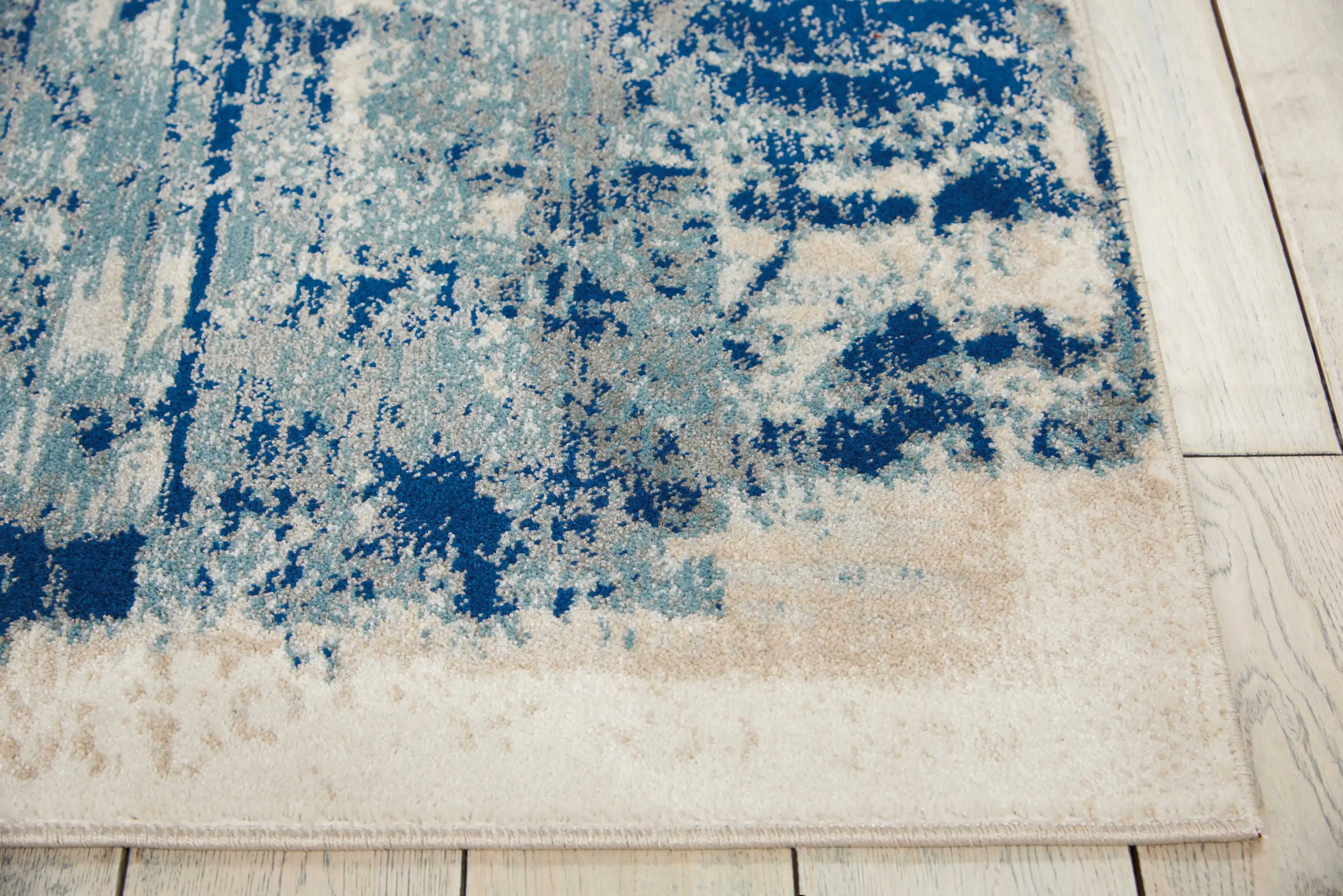 Maxell MAE16 Ivory Blue Rug - Image 3