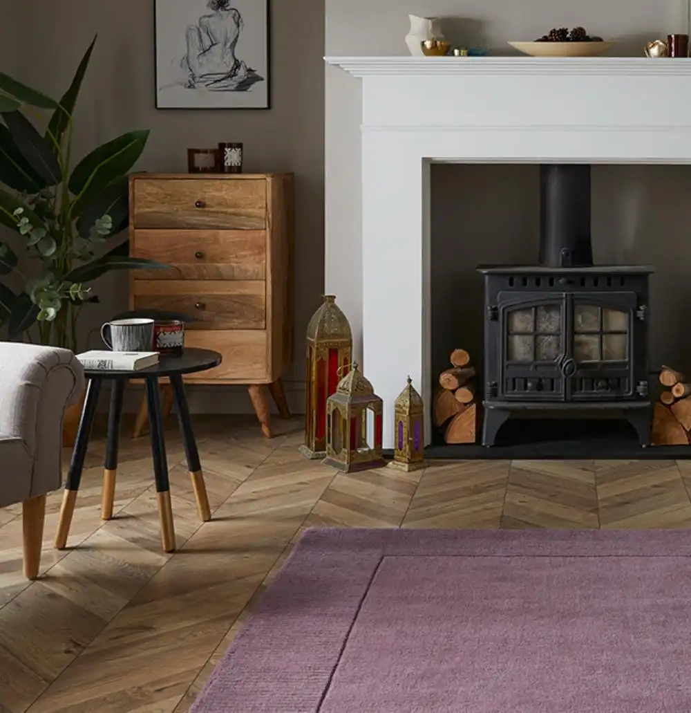 Mayfair Esme Mauve Rug