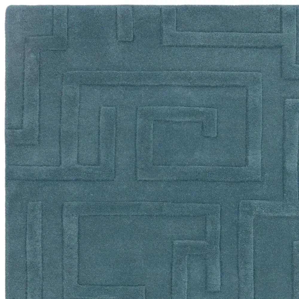 Maze Asiatic Teal Rug - Image 6