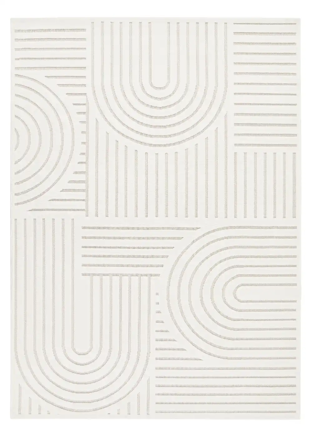 Maze Rama MAZ106 Ivory Rug - Image 5