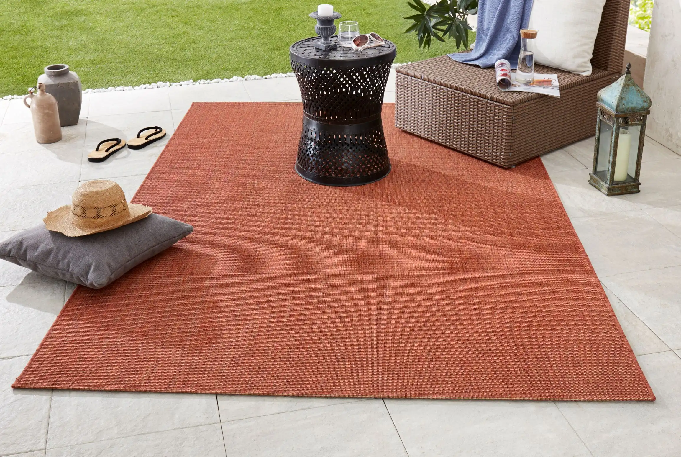 Meadow HH Match Terracotta 102725 Rug