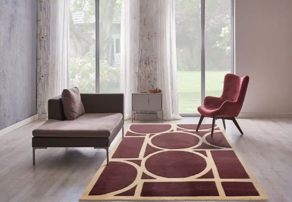 Metro Plum Rug - Image 2