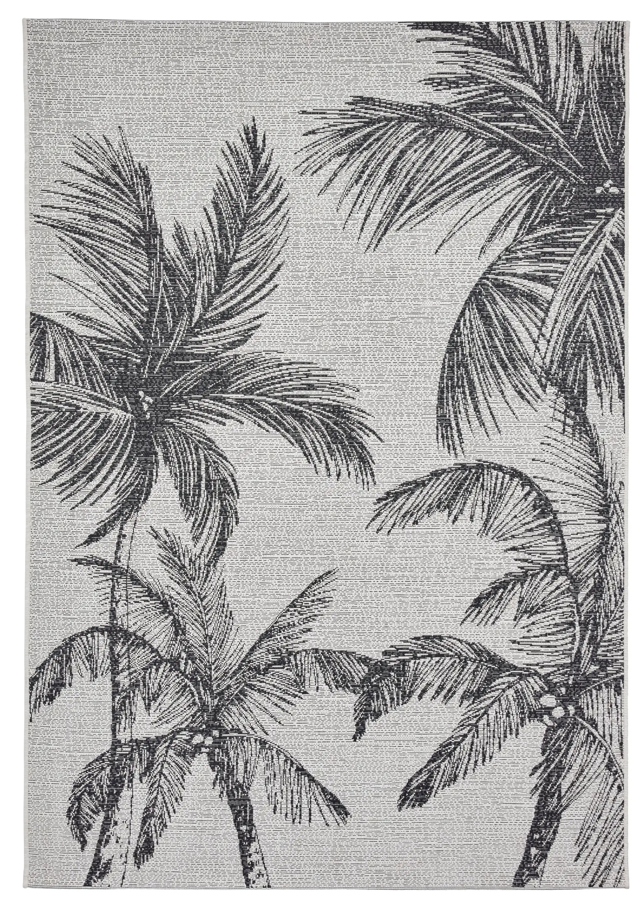 Miami A444 Cream Black Rug - Image 2