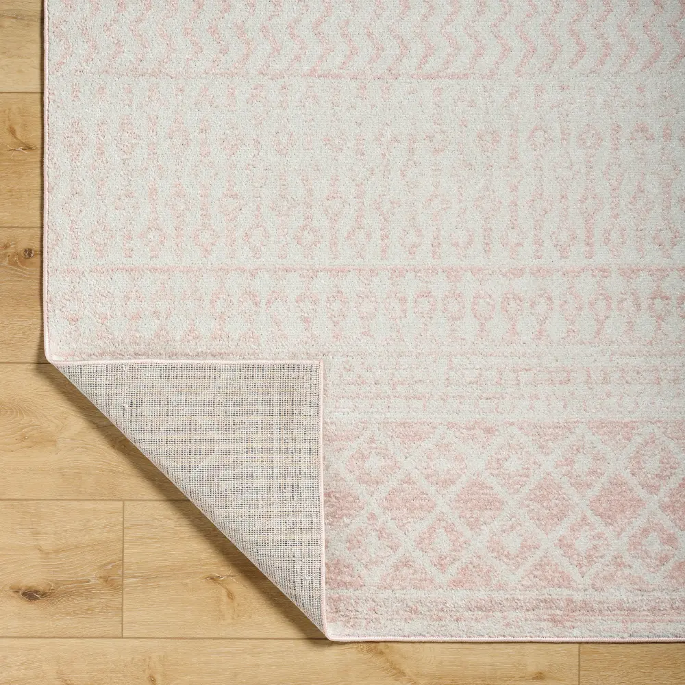 Mila Scandi Global Pink Rug - Image 2