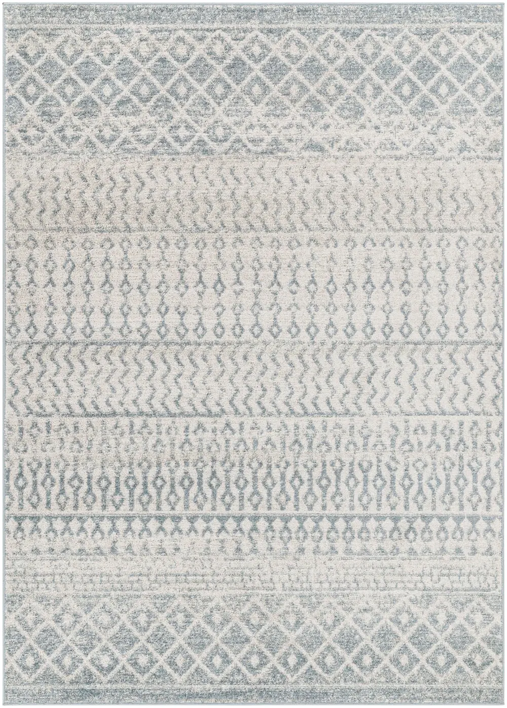 Mila Scandi Modern Boho Light Beige/Grey Rug - Image 12