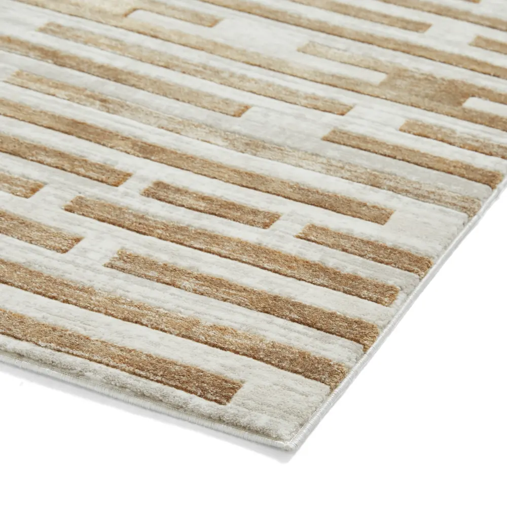 Mirage MR16 Beige Modern Abstract Rug - Image 8