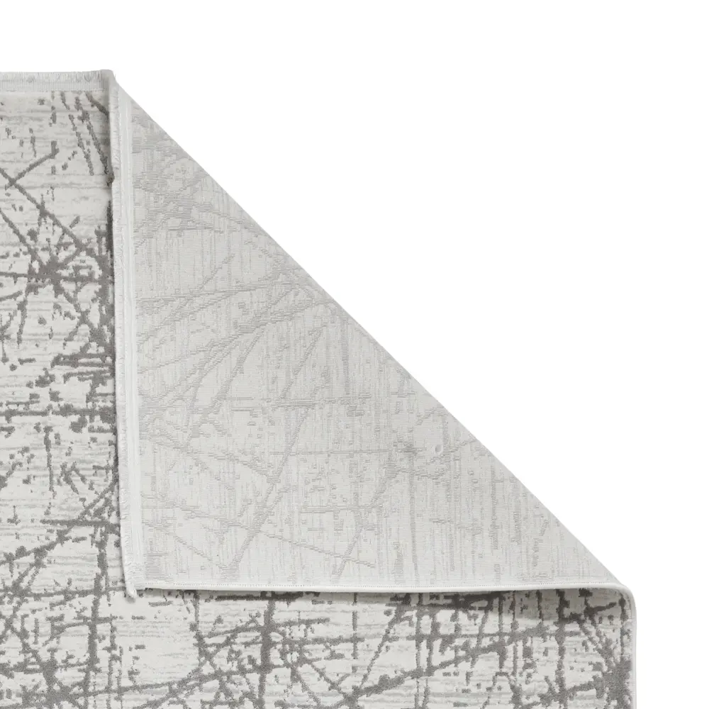 Mirage MR80 Grey Modern Abstract Rug - Image 4