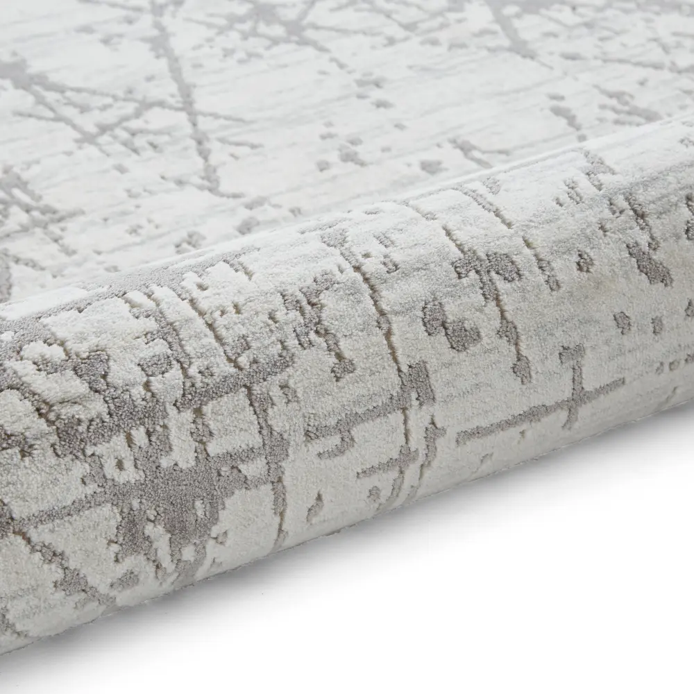 Mirage MR80 Grey Modern Abstract Rug - Image 6