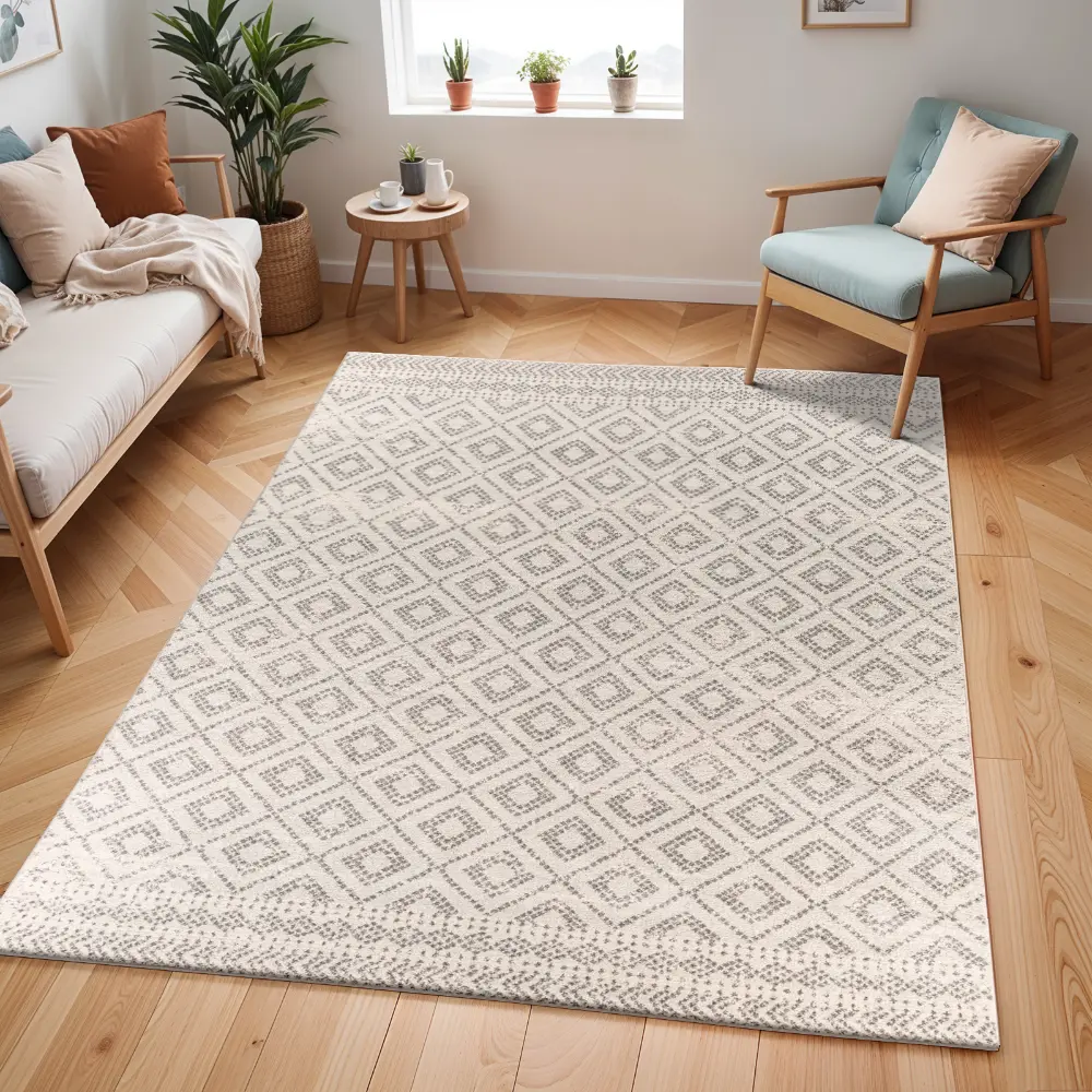 Mistie Scandi Global Light Slate Rug