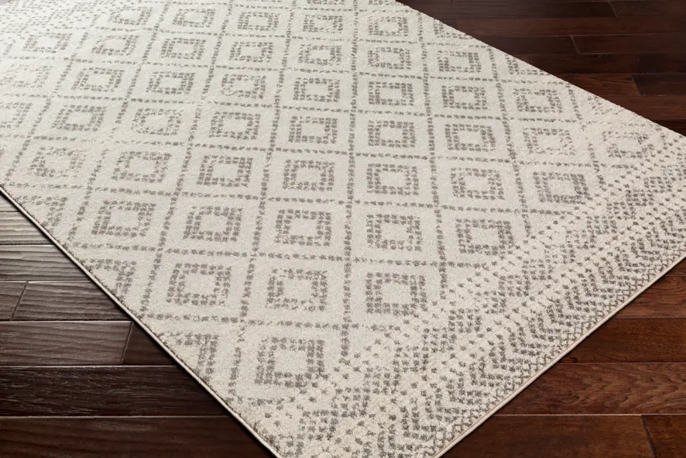 Mistie Scandi Global Light Slate Rug - Image 7
