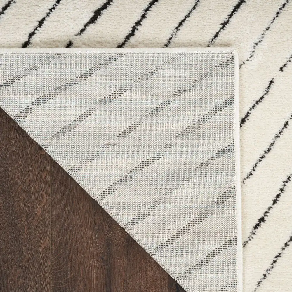 Modern Comfort MNC01 Ivory Black Rug - Image 5