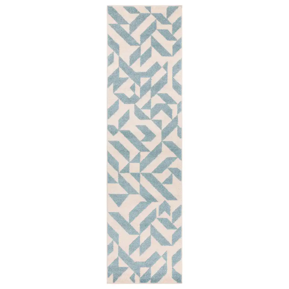 Muse MU03 Blue Shapes Rug - Image 3