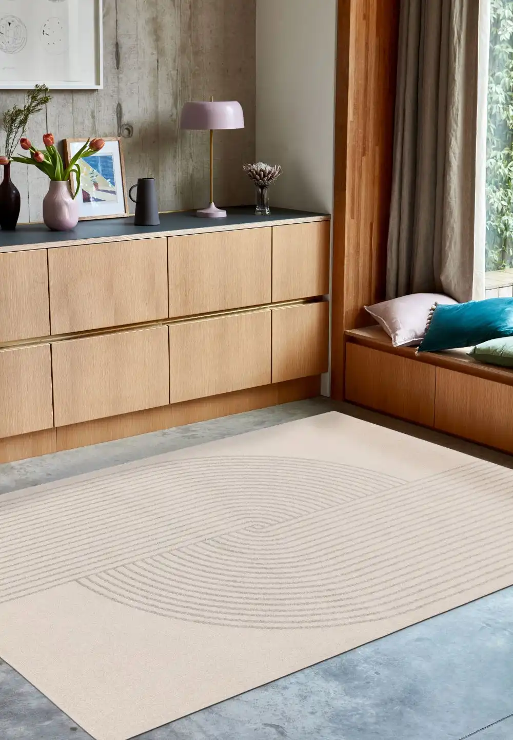 Muse MU16 Cream Arch Rug