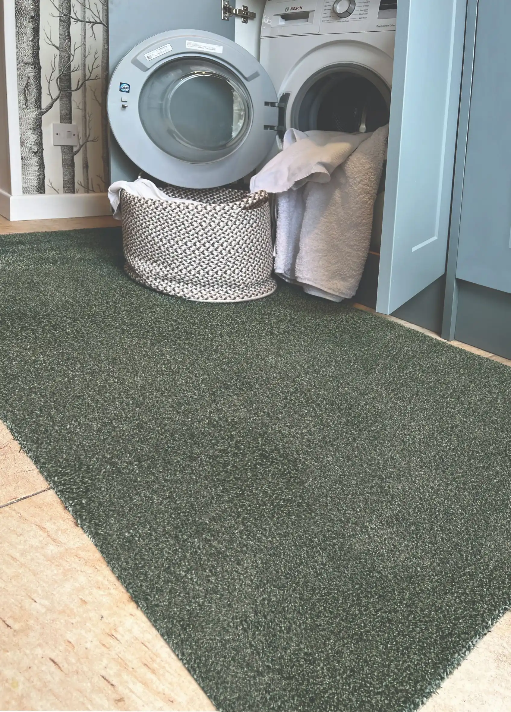 My Mat Cotton Sage Green Rug - Image 2