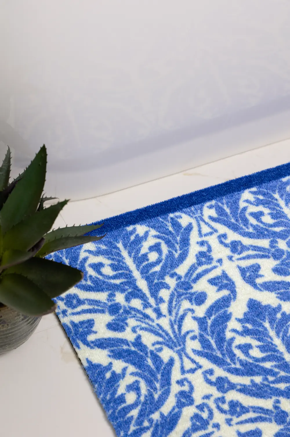 My Nylon Bath Blue Damask - Image 2