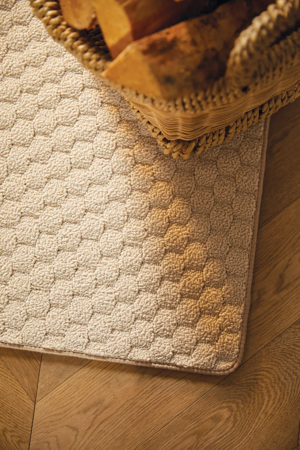 My Sculptured Washable Honeycomb Ivory - Image 9