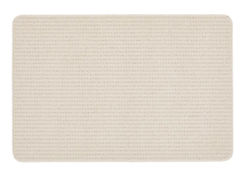 My Sculptured Washable Waffle Texture Ivory - Image 9
