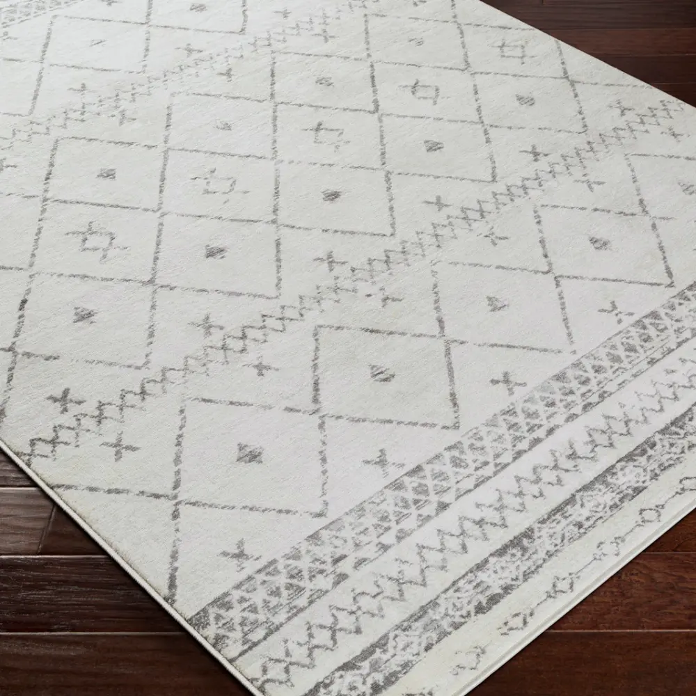 Mya Berber Global White Rug - Image 2