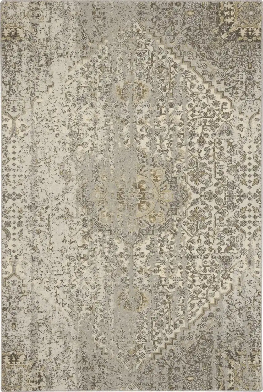 Natural Wool Tempo Huviel Grey Rug - Image 2
