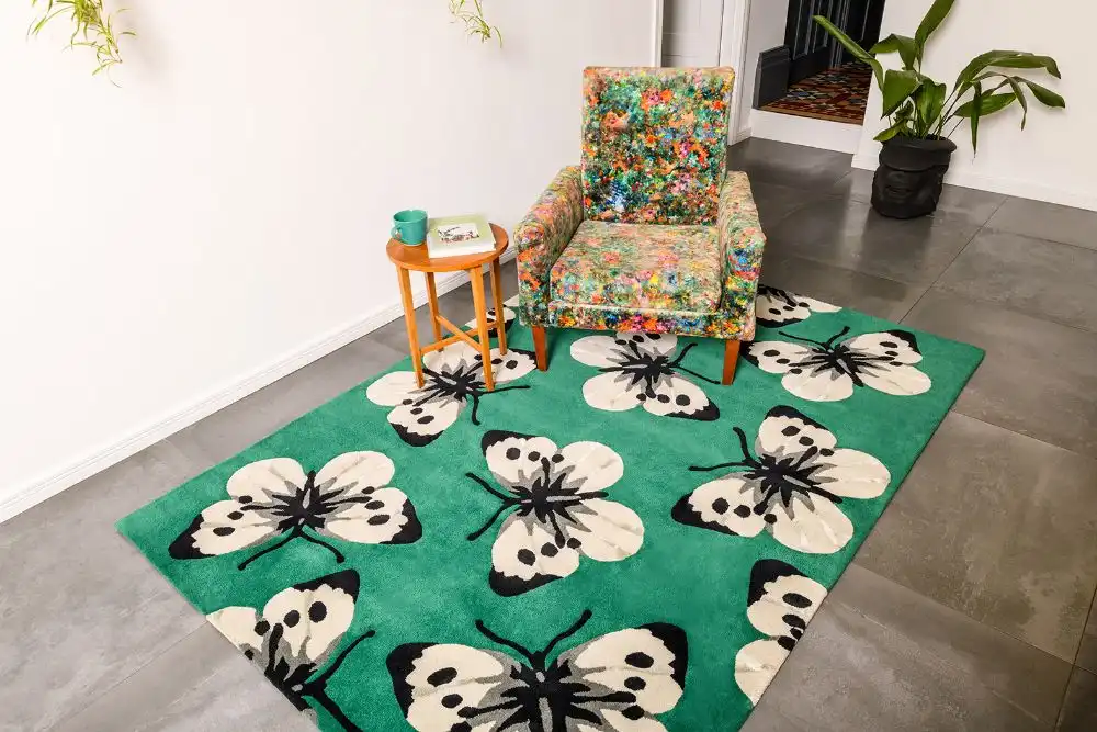 Natural World Butterfly Rug