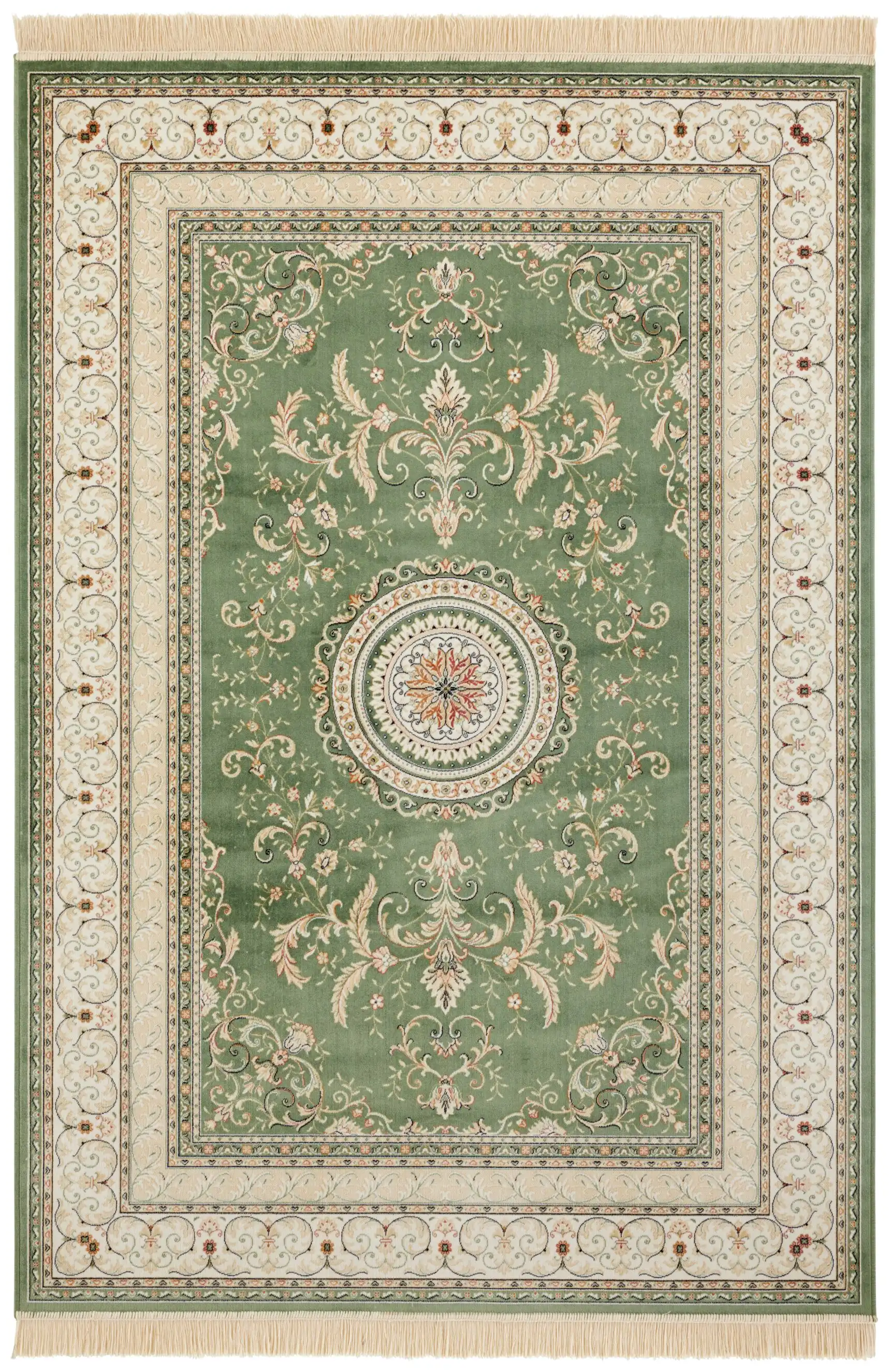Naveh 104372 Antik Medallion Green Rug - Image 2