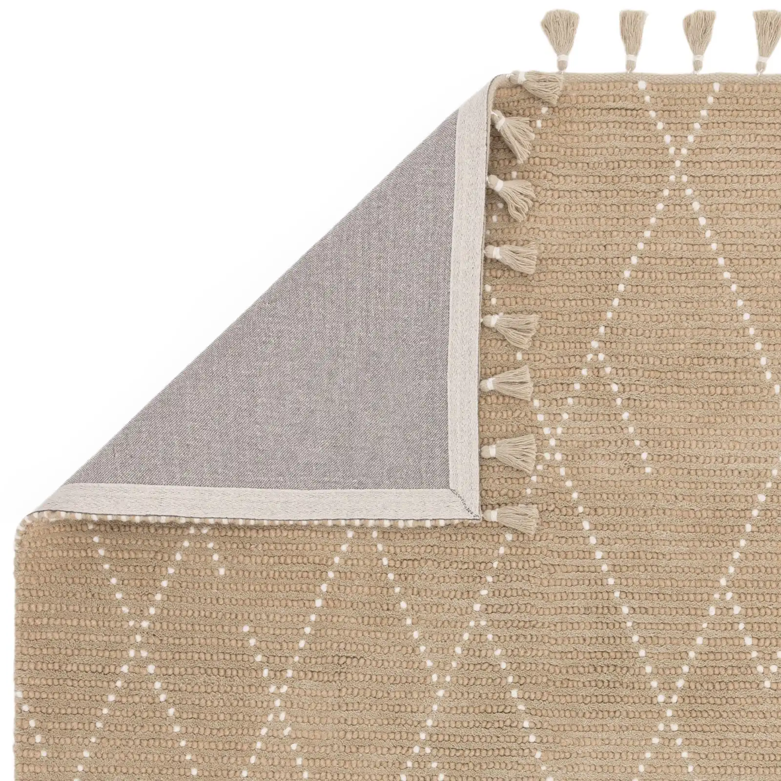 Nepal Sand Cream Linear Rug - Image 5