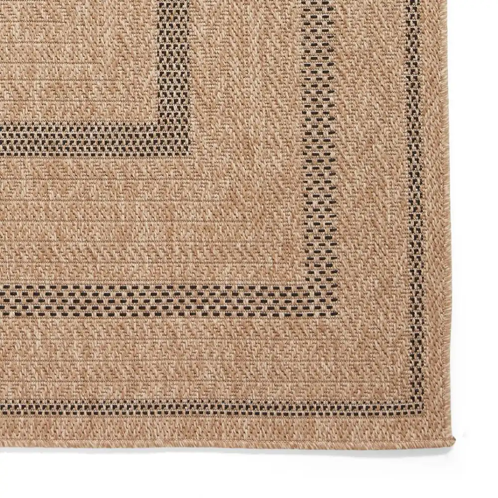 Nomad Indoor Outdoor 5021 Black Brown Rug - Image 3