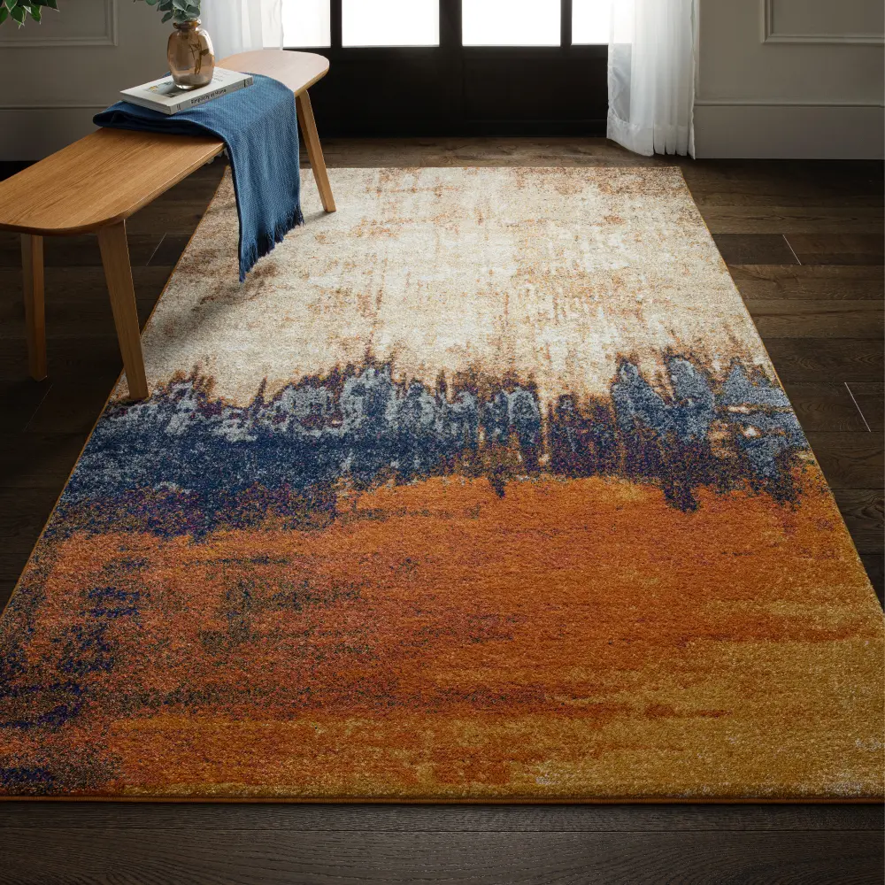 Nova NV04 Orange Multi Rug - Image 9